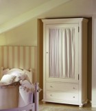 Wardrobe with 1 Door and 2 Drawers