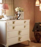 Gaia Chest of 4 Drawers with Heart Knobs