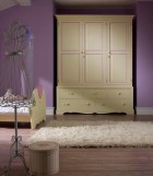 Wardrobe with 3 Doors and 5 Drawers