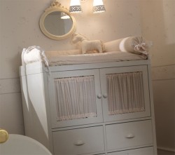 Changing Table Cushion with 3 Side Protection